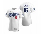 Los Angeles Dodgers Will Smith White 2020 World Series Champions Authentic Jersey
