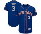 New York Mets Tomas Nido Royal Gray Alternate Flex Base Authentic Collection Baseball Player Jersey