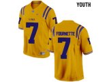 2016 Youth LSU Tigers Leonard Fournette #7 College Football Limited Jersey - Gold