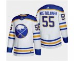 Buffalo Sabres #55 Rasmus Ristolainen 2020-21 Away Authentic Player Stitched Hockey Jersey White