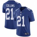 New York Giants #21 Landon Collins Royal Blue Team Color Vapor Untouchable Limited Player NFL Jersey