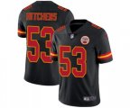 Kansas City Chiefs #53 Anthony Hitchens Limited Black Rush Vapor Untouchable Football Jersey