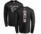 Atlanta Falcons #99 Terrell McClain Black Backer Long Sleeve T-Shirt