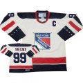 CCM New York Rangers #99 Wayne Gretzky Premier White Throwback NHL Jersey