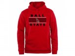 Ball State Cardinals Big & Tall Micro Mesh Sweatshirt Red