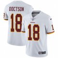 Washington Redskins #18 Josh Doctson White Vapor Untouchable Limited Player NFL Jersey