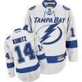 Tampa Bay Lightning #14 Chris Kunitz Authentic White Away NHL Jersey