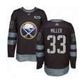 Buffalo Sabres #33 Colin Miller Authentic Black 1917-2017 100th Anniversary Hockey Jersey