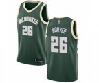Milwaukee Bucks #26 Kyle Korver Swingman Green Basketball Jersey - Icon Edition