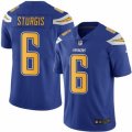 Los Angeles Chargers #6 Caleb Sturgis Limited Electric Blue Rush Vapor Untouchable NFL Jersey
