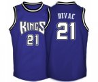 Sacramento Kings #21 Vlade Divac Swingman Purple Throwback Basketball Jersey