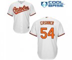 Baltimore Orioles #54 Andrew Cashner Replica White Home Cool Base Baseball Jersey