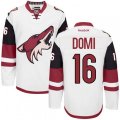 Arizona Coyotes #16 Max Domi Authentic White Away NHL Jersey