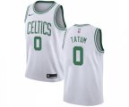 Boston Celtics #0 Jayson Tatum Swingman White Basketball Jersey - Association Edition