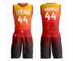 Utah Jazz #44 Bojan Bogdanovic Swingman Orange Basketball Suit Jersey - City Edition