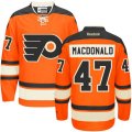 Philadelphia Flyers #47 Andrew MacDonald Premier Orange New Third NHL Jersey