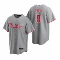 Nike Philadelphia Phillies #9 Jay Bruce Gray Road Stitched Baseball Jersey