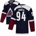 Colorado Avalanche #94 Sampo Ranta Authentic Navy Blue Alternate NHL Jersey