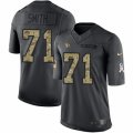 Arizona Cardinals #71 Andre Smith Limited Black 2016 Salute to Service NFL Jersey