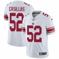 New York Giants #52 Jonathan Casillas White Vapor Untouchable Limited Player NFL Jersey