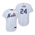 Nike New York Mets #24 Robinson Cano White Home Stitched Baseball Jersey