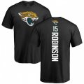Jacksonville Jaguars #15 Allen Robinson Black Backer T-Shirt