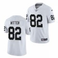 Las Vegas Raiders Retired Player #82 Jason Witten Nike White Vapor Limited Jersey