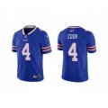 Buffalo Bills #4 James Cook Blue Vapor Untouchable Limited Stitched Jersey