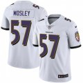 Baltimore Ravens #57 C.J. Mosley White Vapor Untouchable Limited Player NFL Jersey