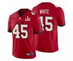 Tampa Bay Buccaneers #45 Devin White Red 2021 Super Bowl LV Jersey