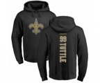 New Orleans Saints #99 Shy Tuttle Black Backer Pullover Hoodie