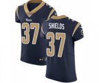 Los Angeles Rams #37 Sam Shields Navy Blue Team Color Vapor Untouchable Elite Player Football Jersey