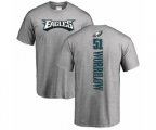 Philadelphia Eagles #51 Paul Worrilow Ash Backer T-Shirt