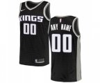 Sacramento Kings Customized Swingman Black Basketball Jersey Statement Edition