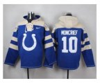 Indianapolis Colts #10 Donte Moncrief Royal Blue Player Pullover NFL Hoodie
