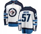 Winnipeg Jets #57 Tyler Myers Fanatics Branded White Away Breakaway NHL Jersey