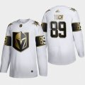 Vegas Golden Knights #89 Alex Tuch Adidas White Golden Edition Limited Stitched NHL Jersey