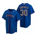 Nike New York Mets #30 Michael Conforto Royal Alternate Road Stitched Baseball Jersey