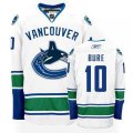 Vancouver Canucks #10 Pavel Bure Authentic White Away NHL Jersey