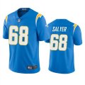 Los Angeles Chargers #68 Jamaree Salyer Blue Vapor Untouchable Limited Stitched Jersey