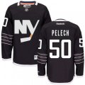 New York Islanders #50 Adam Pelech Premier Black Third NHL Jersey