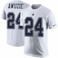 Dallas Cowboys #24 Chidobe Awuzie White Rush Pride Name & Number T-Shirt