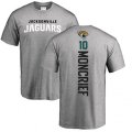 Jacksonville Jaguars #10 Donte Moncrief Ash Backer T-Shirt