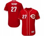 Cincinnati Reds #27 Matt Kemp Red Alternate Flex Base Authentic Collection Baseball Jersey