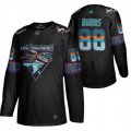 San Jose Sharks #88 Brent Burns Adidas 2020 Los Tiburones Limited NHL Jersey Black