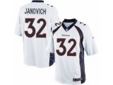 Denver Broncos #32 Andy Janovich Limited White NFL Jersey