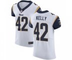 Los Angeles Rams #42 John Kelly White Vapor Untouchable Elite Player Football Jersey