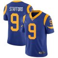Los Angeles Rams #9 Matthew Stafford Royal Blue Alternate Stitched NFL Vapor Untouchable Limited Jersey