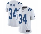 Indianapolis Colts #34 Rock Ya-Sin White Vapor Untouchable Limited Player Football Jersey