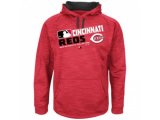 Cincinnati Reds Authentic Collection Red Team Choice Streak Hoodie
